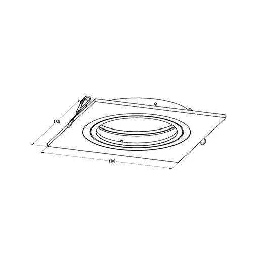 Світильник точковий Zuma Line 20071-WH BOXY DL 1 - фото 2