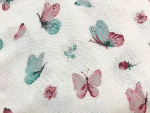 Пеленка фланель Moontime "Бабочки" - фото 2