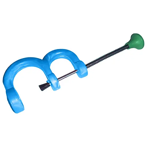 Прибор для удаления косточек выдавливатель косточки (нержавеющая сталь, пластик), Kitchen Master Голубой 86603 - фото 1