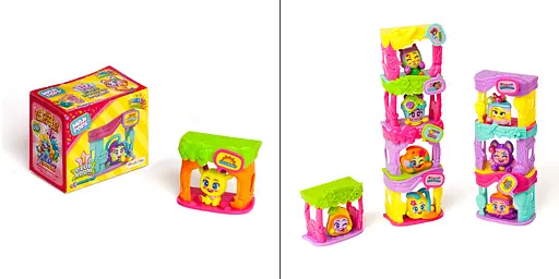 Фигурка Moji Pops серии Party – Минидомик (в дисплее сюрприз) - фото 2