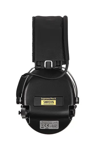 Активные наушники Sordin Supreme Pro X кожаное оголовье - фото 4