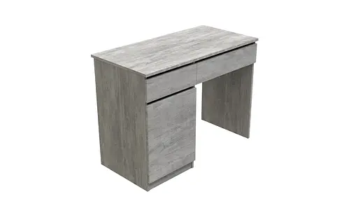 Стіл комп'ютерний Віто Ferrum-decor 750x1000x500 ДСП Бетон 16 мм (FRD-104829) - фото 2