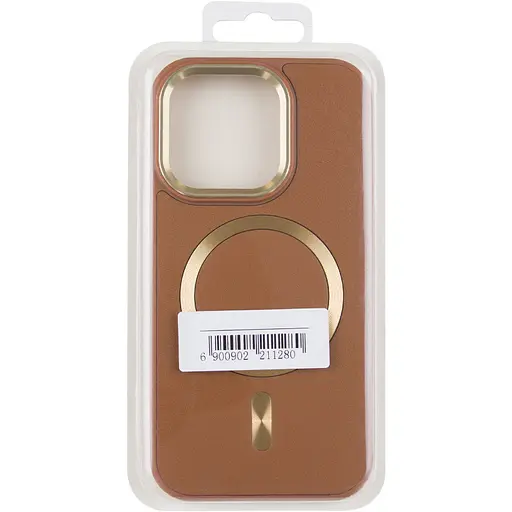 Шкіряний чохол Epik SnapCase with MagSafe для Apple iPhone 11 Pro Max 6.5 Brown - фото 8