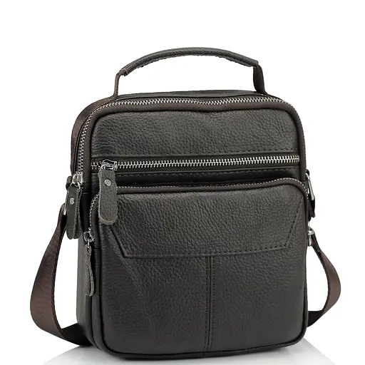 Сумка через плече шкіряна чоловіча Tiding Bag A25F-1436B