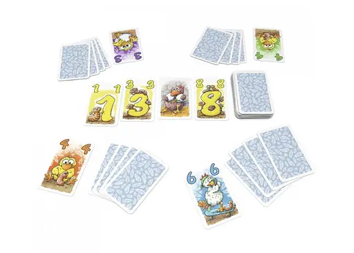 Настольная игра Zoch Джиджи Шутник. Карточная игра (Gigi Gacker – Das Kartenspiel) (англ.) (601105178) - фото 3