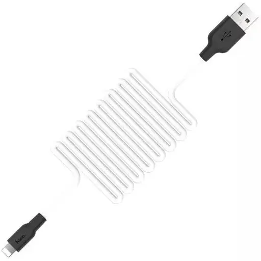 USB-кабель Hoco X21 Plus Silicone Lightning Cable