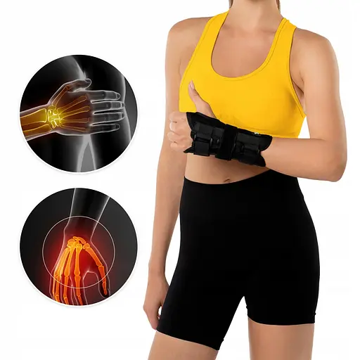 Фіксатор (бандаж) для зап'ястя 4FIZJO ліва рука 1 шт 4FJ0482 (P-5907739319227) - фото 12