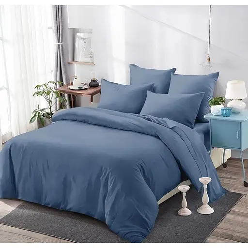Комплект постельного белья Soho Lounge One Denim Евро 200x230 см синий (A130192)