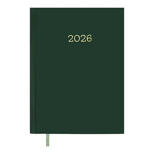 Щоденник датований Buromax Monochrome 2026 A5 зелений (BM.2160-04)