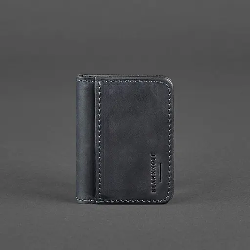 Кожаная обложка для ID-паспорта и водительского заседания 4.0 синяя - фото 6