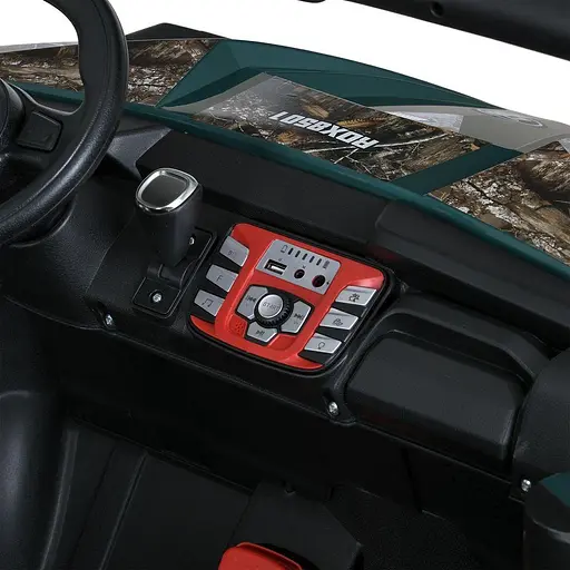 Електромобіль дитячий Bambi Джип Racer M 6058EBLR-18-5 24V з чотирма двигунами по 90 Вт зелений - фото 6