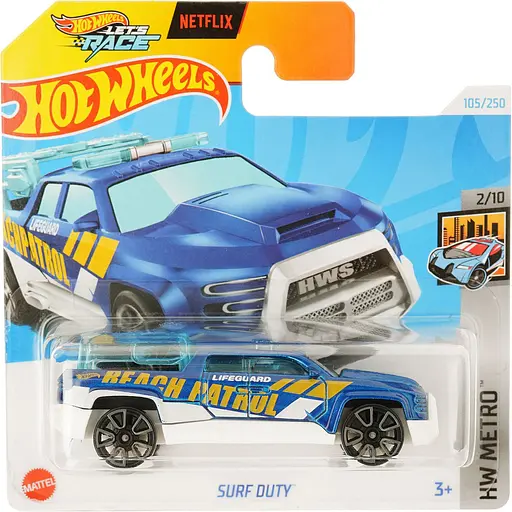 Базова машинка Hot Wheels HW Metro Surf Duty синій (5785) - фото 1