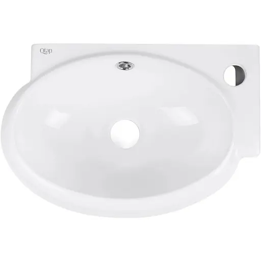 Умивальник Qtap Leo 420x280x150 White QT11111008LW, Білий - фото 1
