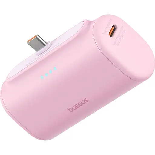 Зовнішній акумулятор Baseus Compact Type-C Edition 5000mAh 20W Pink P10068306413-00 (132863) - фото 4