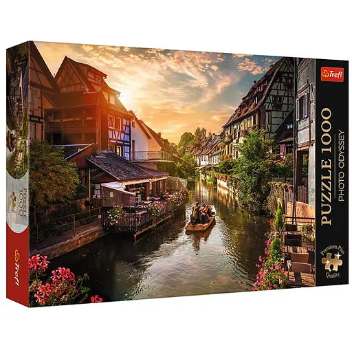 Пазл Trefl Фото Одіссея: Маленька Венеція в Кольмарі Франція 1000 ел. (10816) - фото 1