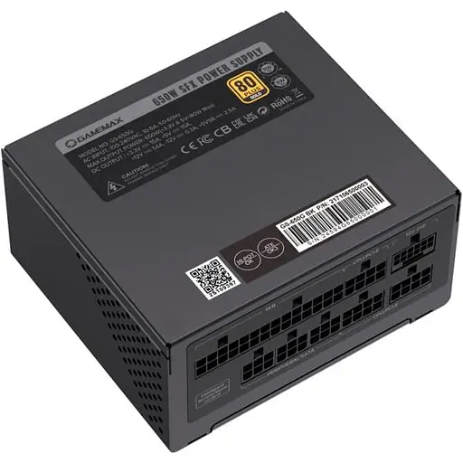 Блок живлення GameMax GS-650G 650W Black (GS-650G Black) - фото 1
