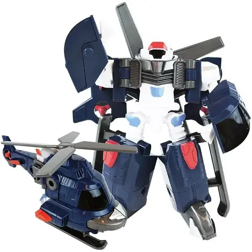 Робот Star toys Трансформер Тобот Міні H 12 см Синій - фото 1