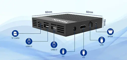 Смарт ТВ приставка Smart TV Box Android 11 Tanix X-4 4/32GB - фото 6