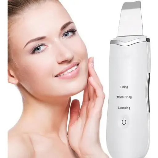 Ультразвуковий скрабер для очищення обличчя Ultrasonic Shovel Beauty Start - фото 4