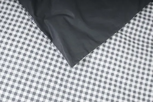 Комплект постільної білизни Moon&Star King Size 220x240 см наволочки 2х50х70 см Gray Square Ranforce Elite - фото 6