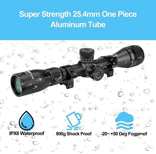 Приціл для мисливського прицілу SVBONY SV169 3-9x32 AO - фото 9