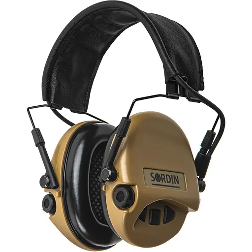 Навушники Sordin Supreme Mil AUX Slim HB Sand 74308-05-S