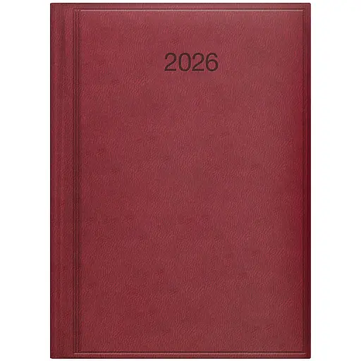 Дневник Brunnen 2026 Стандарт Torino марсала (73-795 38 296)
