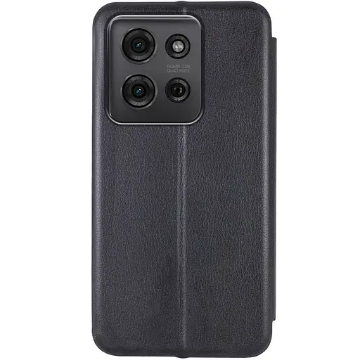Шкіряний чохол-книжка Classy для Motorola Moto G75 5G Чорний - фото 2