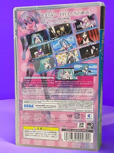 Ліцензійний диск на PSP ліцензія Hatsune Miku: Project DIVA Extend - фото 2