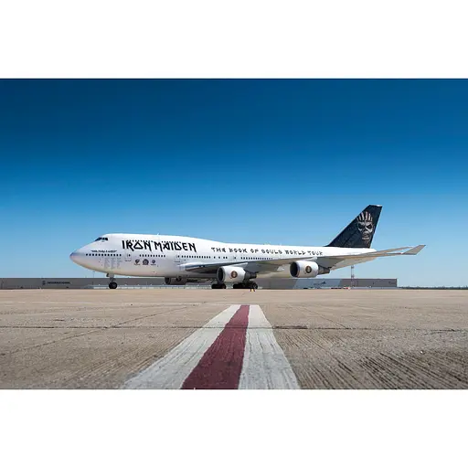Збірна модель-копія Revell Літак Boeing 747-400 Iron Maiden Ed Force One 1:144 (RVL-03780) - фото 7