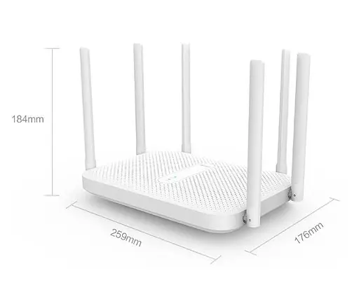 Wi-Fi роутер бездротовий маршрутизатор Xiaomi Router Redmi AC2100 1Gbit білий - фото 5