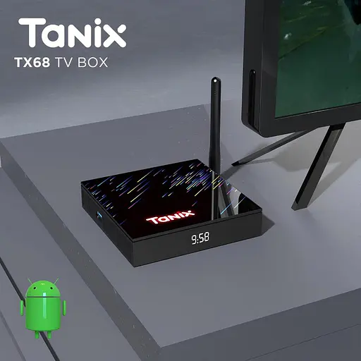 Смарт ТВ-приставка Tanix TX68 4/32GB Android 14 (TBT60432B 3640) Чорна - фото 8