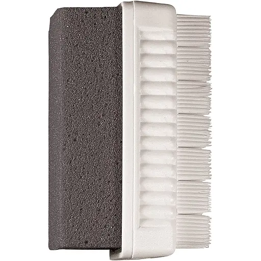 Щетка-пемза Titania 9.5 см серая (7065R зелен)