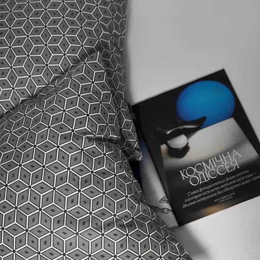 Набор наволочек Moon&Star Бязь Gold Люкс Grey Labyrinth 40х60 см 2 шт - фото 3