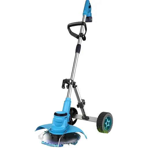 Аккумуляторный триммер для травы мощностью 800 Вт 3000 мАч