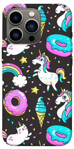 TPU чохол Паттерн єдинороги - фото 1