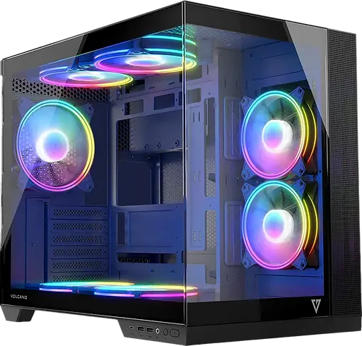 Корпус Modecom VOLCANO PANORAMA APEX ARGB 7F Gray (AT-PANORAMA-7F-ARGB-10-00) - фото 2