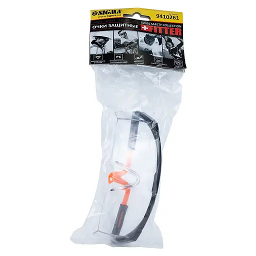 Очки защитные Sigma Master прозрачные anti-scratch, anti-fog 9410261 - фото 3