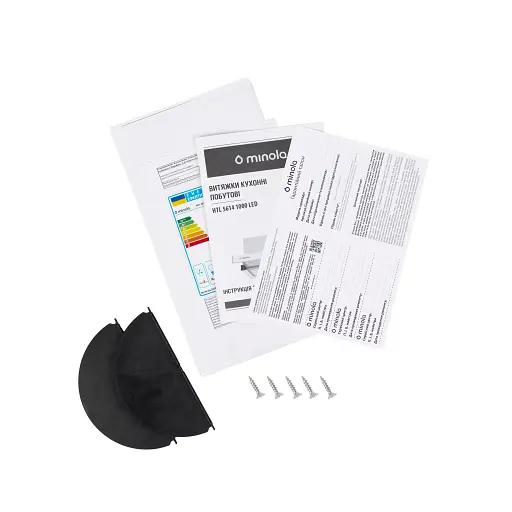 Витяжка телескопічна Minola HTL 5614 WH 1000 LED - фото 11