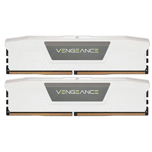 Оперативна пам'ять Corsair 32GB (2x16GB) DDR5 6000MHz Vengeance White (CMK32GX5M2E6000C36W)