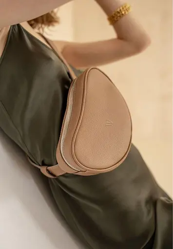 Поясна сумка Ada карамель флотар - фото 2