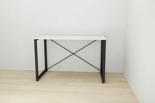 Письмовий стіл Ferrum-decor Серії Конект 75x120x60 чорний ДСП Біле 16мм (FRD-104201) - фото 3