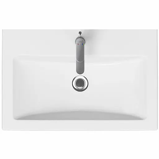 Тумба підлогова ПіК Альба Т1 з раковиною Cersanit Como 70 см Білий 30412 - фото 7