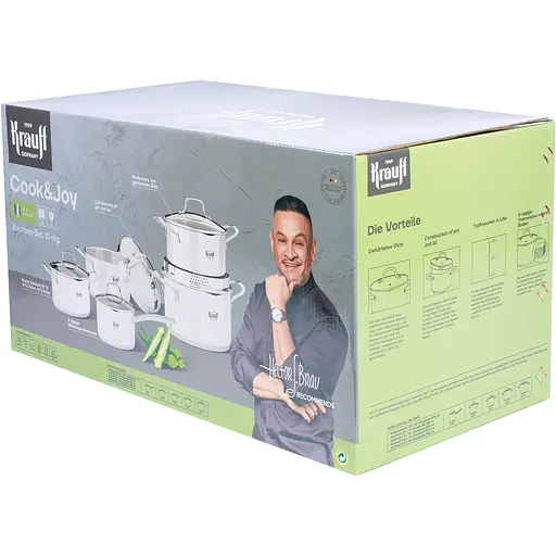 Набор посуды Krauff Cook&Joy 10 предметов (26-238-121) - фото 18