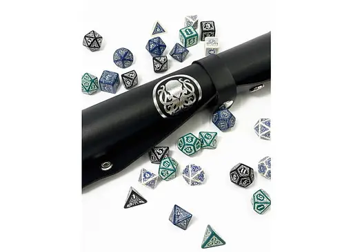 Настольная игра Планета Ігор Лоток для кубиков Ктулху (черный) (Dice tray Cthulhu black) (pi-dt001) - фото 5