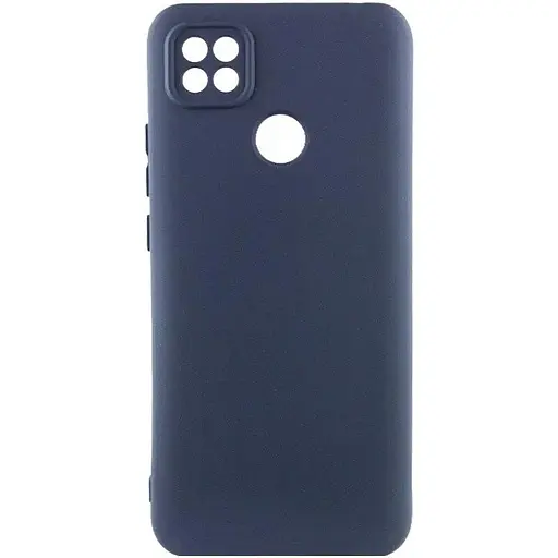 Чохол TPU Getman Liquid Silk Full Camera для Xiaomi Redmi 9C Синій / Midnight Blue