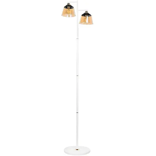 Торшер классический LK-725F/2 E27 WH+FG