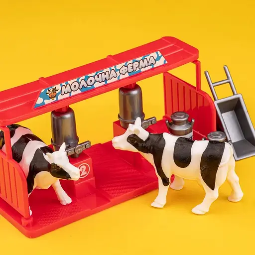 Игровой набор Otamanko Веселый хутор трактор и молочная ферма с коровами - фото 6