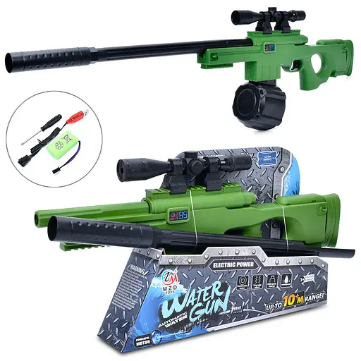 Водяной автомат аккумуляторный 87 см, с прицелом, USB зарядное M101C