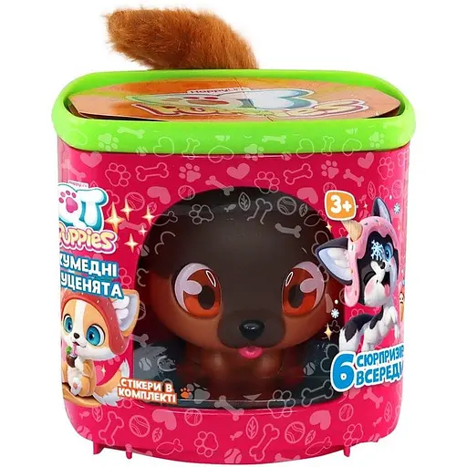 Дитячий ігровий набір Цуценя Рекс QT Puppies 451000-4 фігурка, будиночок, аксесуари - фото 1